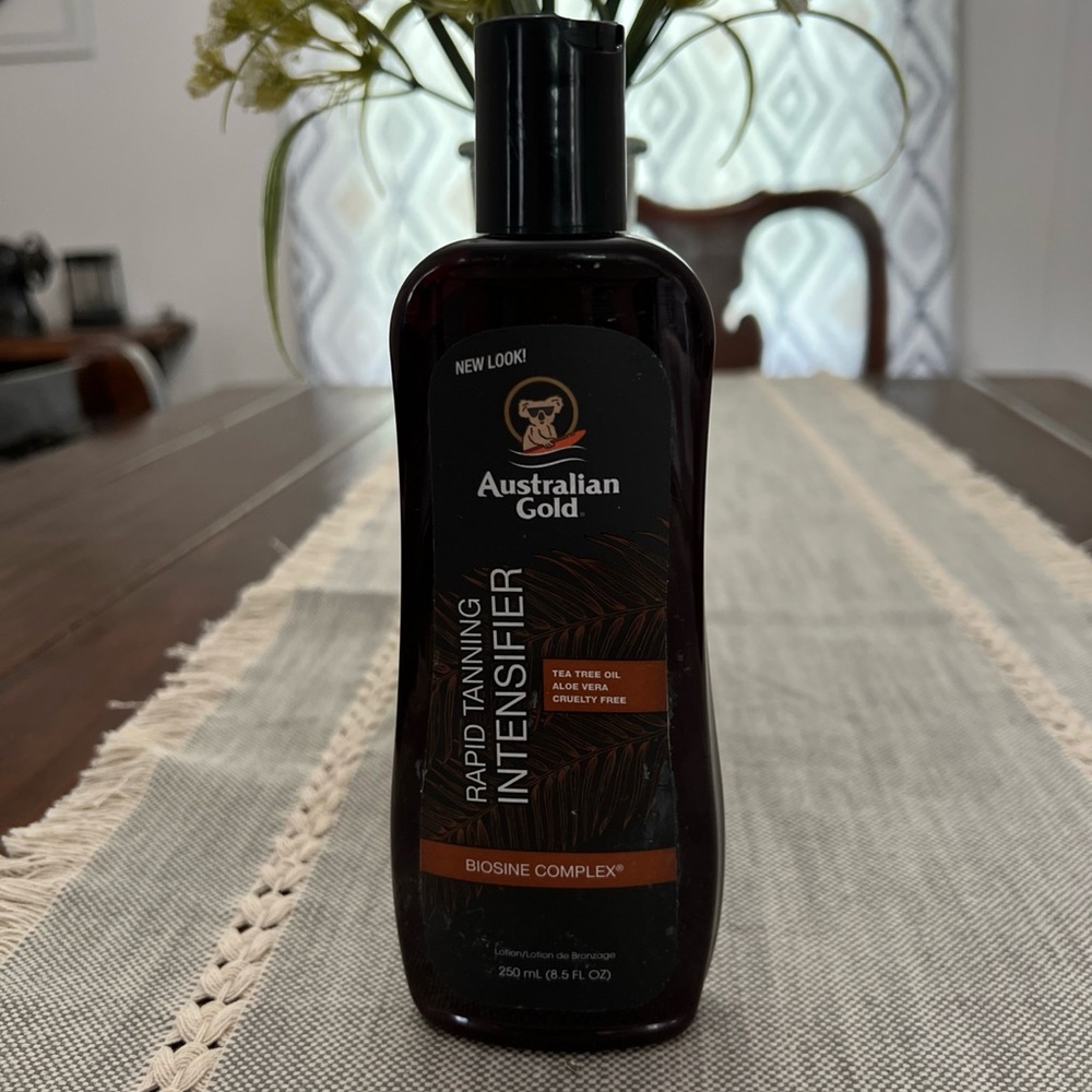Australian Gold Rapid Tanning Intensifier Lotion, 8.5 Fl Oz | with Tea Tree Oil